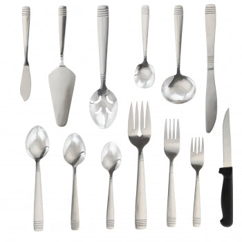 Palmore Plus 55 pc Flatware Set in Remailer packaging