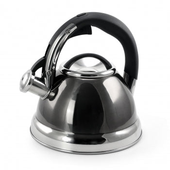 Mr. Coffee Kelton 2 Quart Stainless Steel Whistling Tea Kettle