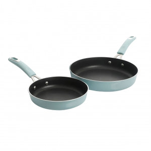 Kenmore Elite Andover 2 Piece Nonstick Aluminum Frying Pan Set in