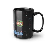 Black GC Joe Lifestyles Epaulet Coffee or Tea Mug, 15oz Standard