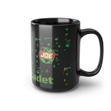 Black GC Joe Space Cadet V2 Epaulet Coffee or Tea Mug, 15oz Delta 8 Version