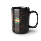 Black GC Joe International Epaulet Coffee or Tea Mug, 15oz Standard