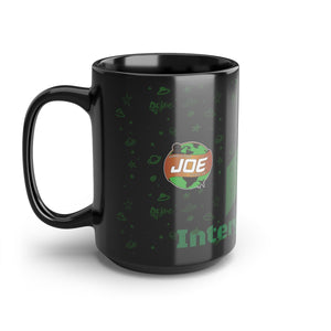 Black GC Joe Intergalactic Epaulet Coffee or Tea Mug, 15oz Standard