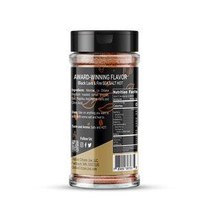 Black lava & Fire Coffee Sea Salt Spice Seasoning Hot