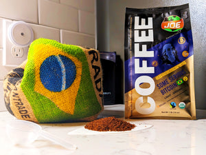 Cryptocurrency Cafe: Some Serious Bitcoin - Premium Brazilian Single Origin Coffee 1 lb Ground