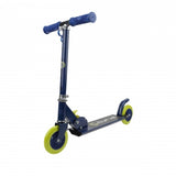 Curve Standard Folding Folding Lightweight Scooter in Blue