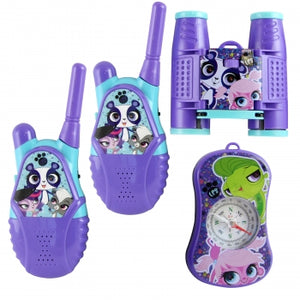 Littlest Pet Shop Walkie Talkie 4 Piece Adventure Kit