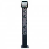 Craig CHT917 2.1 Channel Tower Speaker System with Digital FM Radio, Black