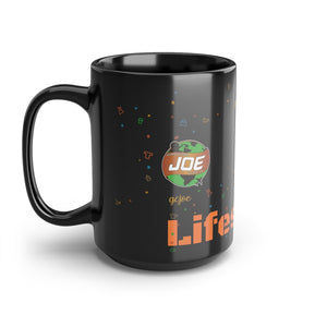 Black GC Joe Lifestyles V2 Epaulet Coffee or Tea Mug, 15oz Buy Women Owned Version