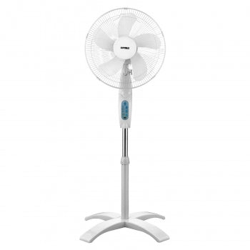 Optimus16 in. Wave Oscillating 3-Speed Stand Fan with Remote Control