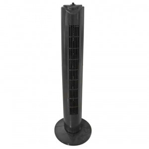 Optimus 32 in. Tall Tower Fan in Black