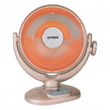 Optimus 14 in. Oscillating Dish Heater with Remote Control