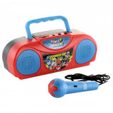 Power Rangers Portable FM Radio Karaoke Kit with Microphone