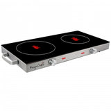 MegaChef Ceramic Infrared Double Electical Cooktop