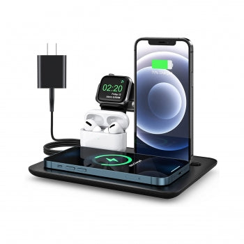 Trexonic 4 in 1 Fast Charge Wireless Charging Station