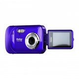 Vivitar ViviCam 7028 iTwist 7.1 Mega Pixel Digital Camera with 1.8 Inch Swivel Display in Grape