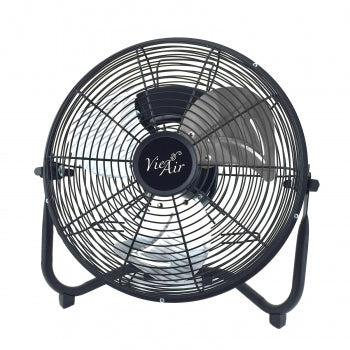 Vie Air 12 Inch High Velocity All Metal Tilting 3 Speed Floor Fan