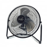 Vie Air 9" High Velocity Tilting 3 Speed Metal Floor Fan